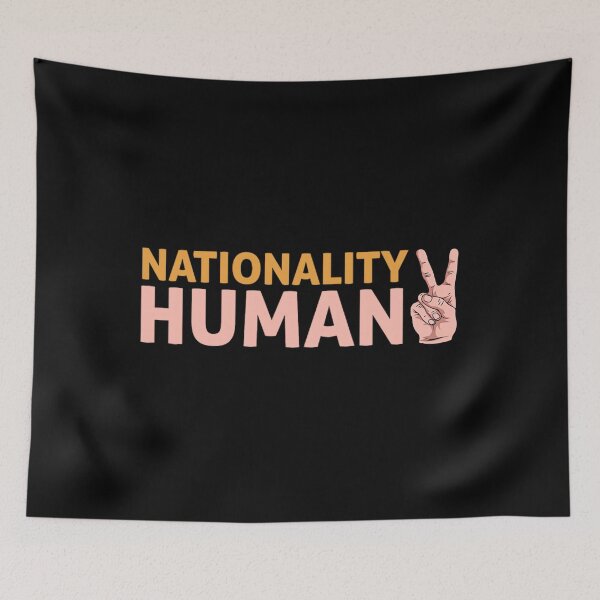 Item preview, Nationality Human Anti Racism For 	 	 Protester Peace Sign Hand Crazy Squirrel Transparent	 designed and sold by qldeyphds24.