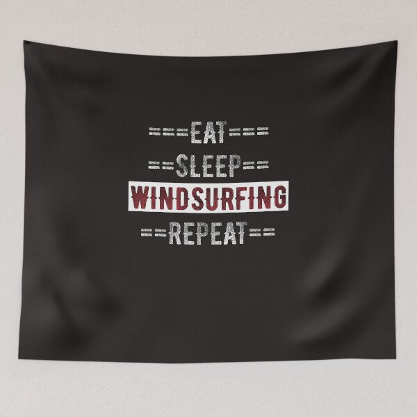 Item preview, Windsurfer Gift Eat Sleep Windsurfing Repeat  designed and sold by TrndSttr.