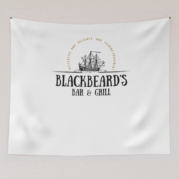 Item preview, Blackbeard's Bar And Grill  	 designed and sold by ppqpkecu25.