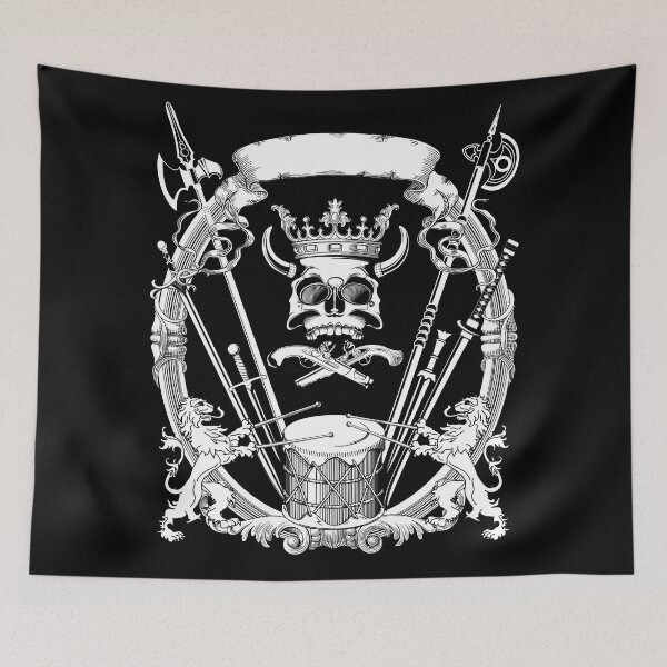 Item preview, Heraldry Design :Skull Crown designed and sold by Printoweb.