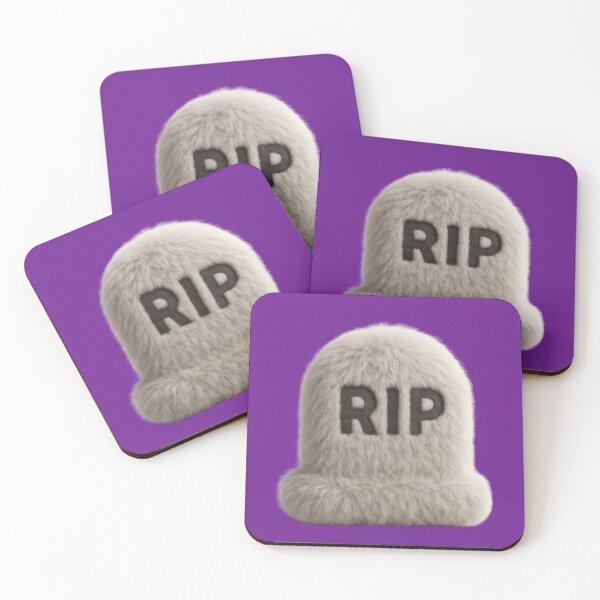 Item preview, fluffy gravestone, RIP designed and sold by Mauswohn.