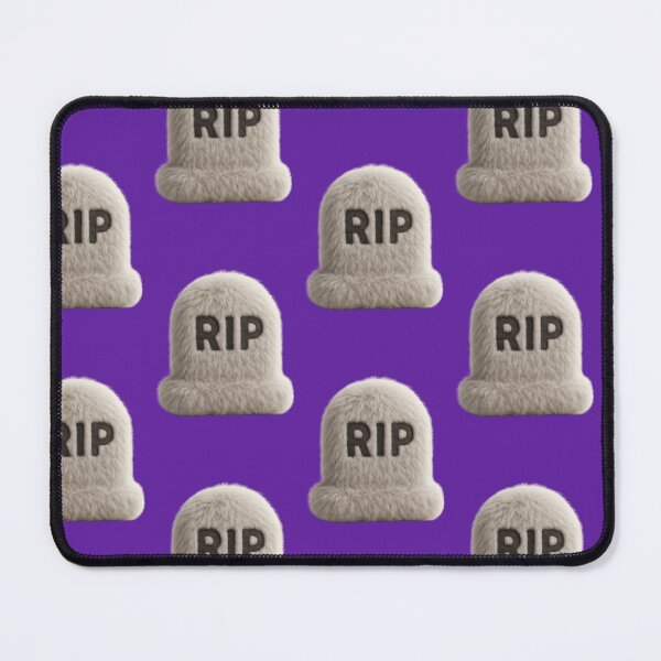 Item preview, fluffy gravestone, RIP designed and sold by Mauswohn.