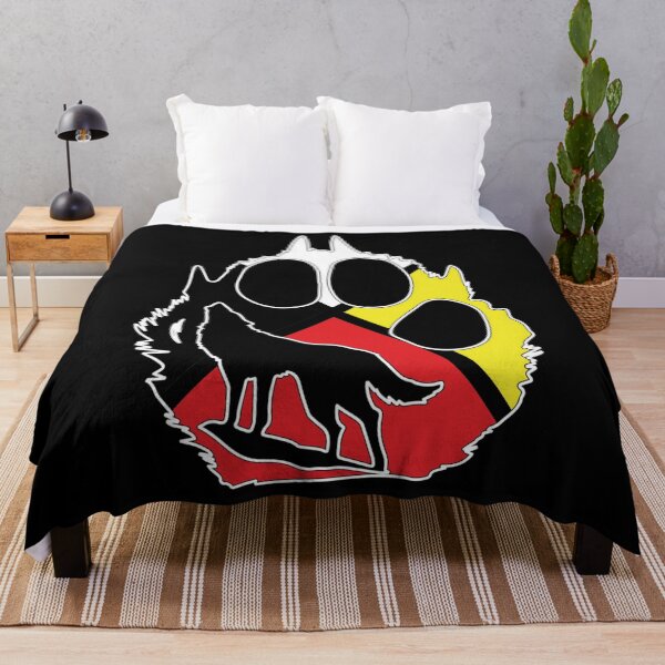 Item preview, Native Ameican Wolf - Medicine Wheel designed and sold by qldeyphds24.