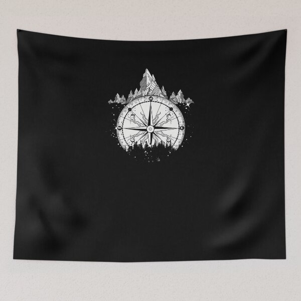 Item preview, Mountain And Compass  	 designed and sold by komipydjbs39.