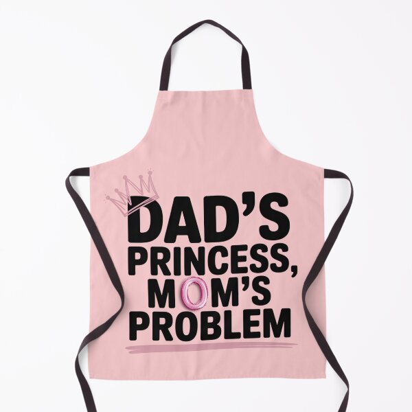 Item preview, Daughter, Dad’s Princess Mom’s Problem Shirt – Funny Daughter T-Shirt for Women & Teens designed and sold by MoonLightFX.
