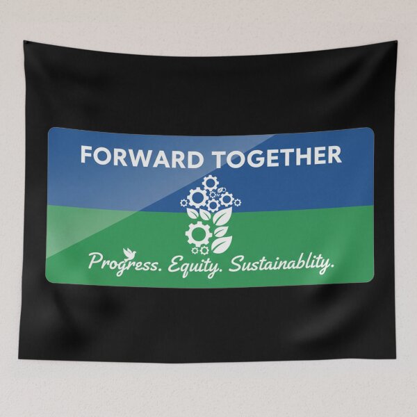 Item preview, Forward Together Progress Equity Sustainability Environmental designed and sold by Owcomm.