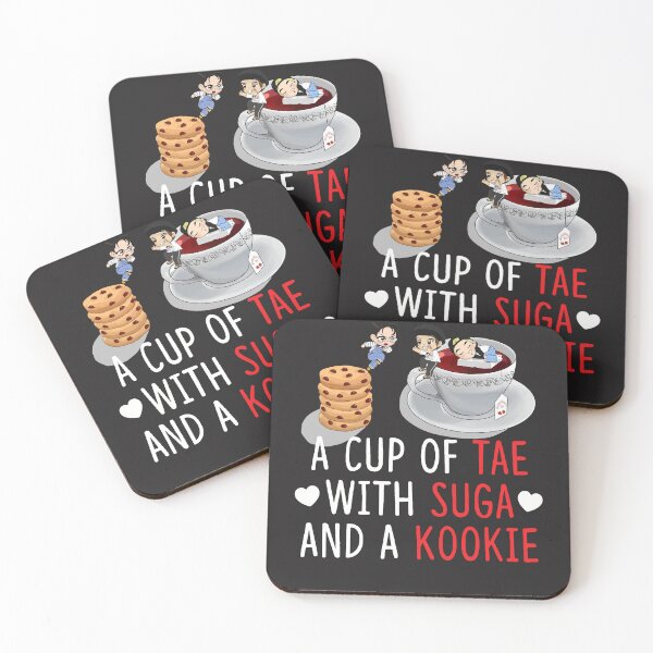 Item preview, a cup of tae with suga and a kookie T-Shirt designed and sold by lovecatcoffee.