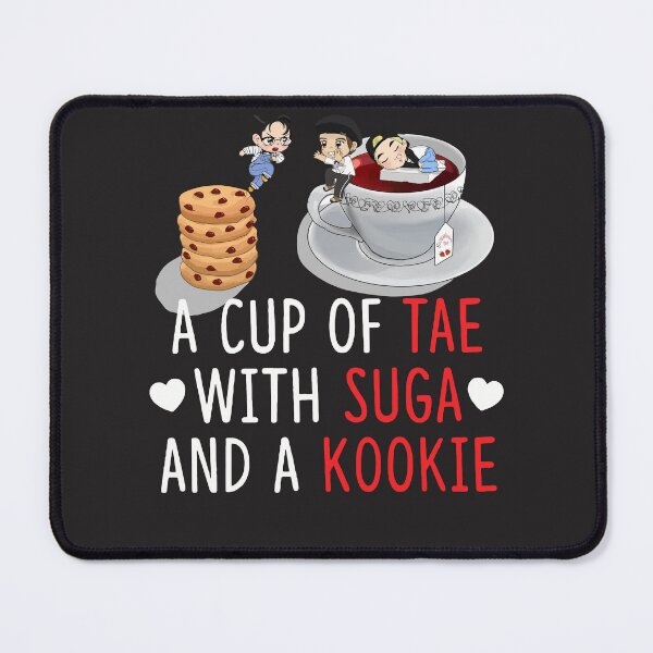 Item preview, a cup of tae with suga and a kookie T-Shirt designed and sold by lovecatcoffee.