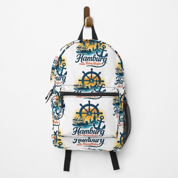 Item preview, Hamburg My Home Port City Silhouette Gift designed and sold by Pineapple-Tree.