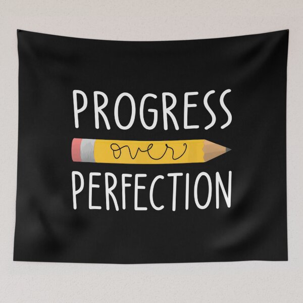 Item preview, Motivational Progress Over Perfection Back To School Teacher  Classic 		 designed and sold by cffnwaior50.