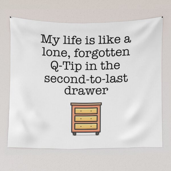 Item preview, Carrie Fisher Q-Tip Quote  	 designed and sold by cgmggwneyqq18.