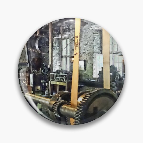 Item preview, Large Lathe in Machine Shop designed and sold by Susan Savad.