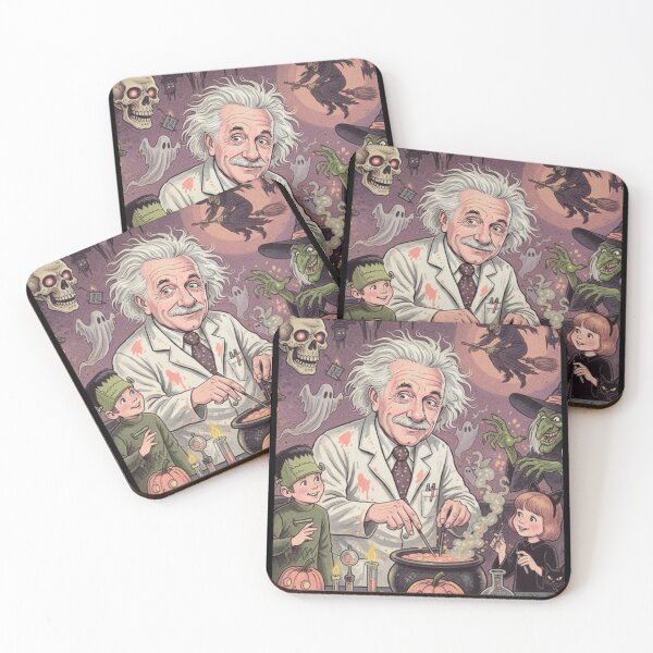 Item preview, Einstein's witchcraft - Vintage Halloween Cover Vibes designed and sold by VieBelieve.