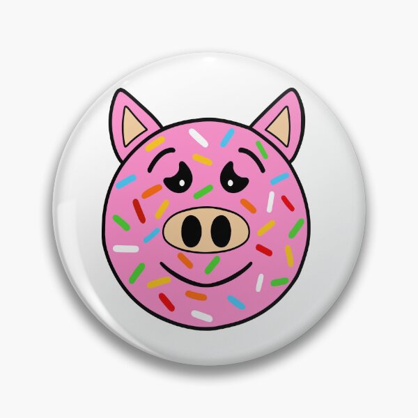 Item preview, Sprinkled Donut Pig designed and sold by Sartoris Art.
