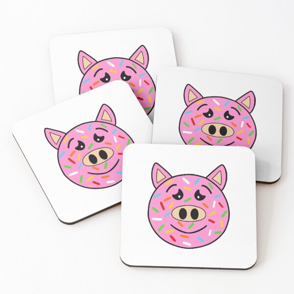 Item preview, Sprinkled Donut Pig designed and sold by Sartoris Art.