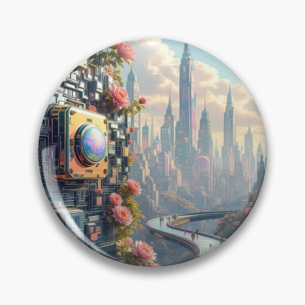 Item preview, Molecular Schizophrenia- Art Deco motherboard with Dali-Matisse vibes & techno-emotional depth designed and sold by FotoworldEdel.