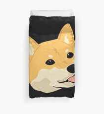 shiba inu mlem Duvet Cover