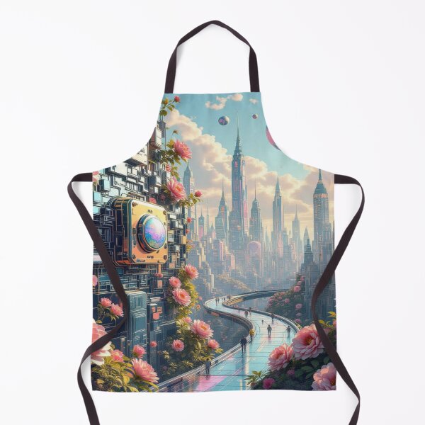 Item preview, Molecular Schizophrenia- Art Deco motherboard with Dali-Matisse vibes & techno-emotional depth designed and sold by FotoworldEdel.