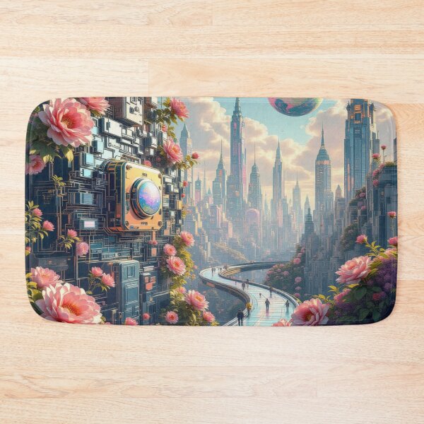 Item preview, Molecular Schizophrenia- Art Deco motherboard with Dali-Matisse vibes & techno-emotional depth designed and sold by FotoworldEdel.