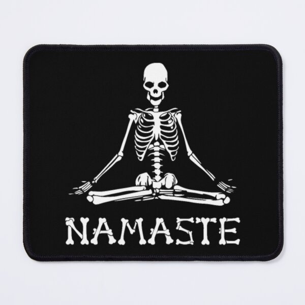 Item preview, Namaste Skeleton Yoga Lotus Asana Zen Meditation designed and sold by yrdtlzswciy11.