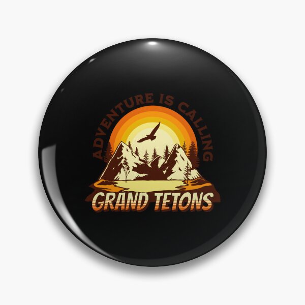 Item preview, Grand Tetons Adventure Is Calling Hiking designed and sold by aqnkkalw83.