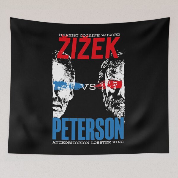 Item preview, Peterson vs Zizek - Philosopher Battle  	 designed and sold by yqwetnps40.