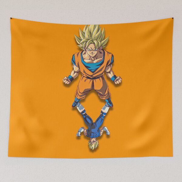Item preview, Epic Anime Battle – Powerful Super Warrior Energy Clash Artwork designed and sold by Artistic canvas store.