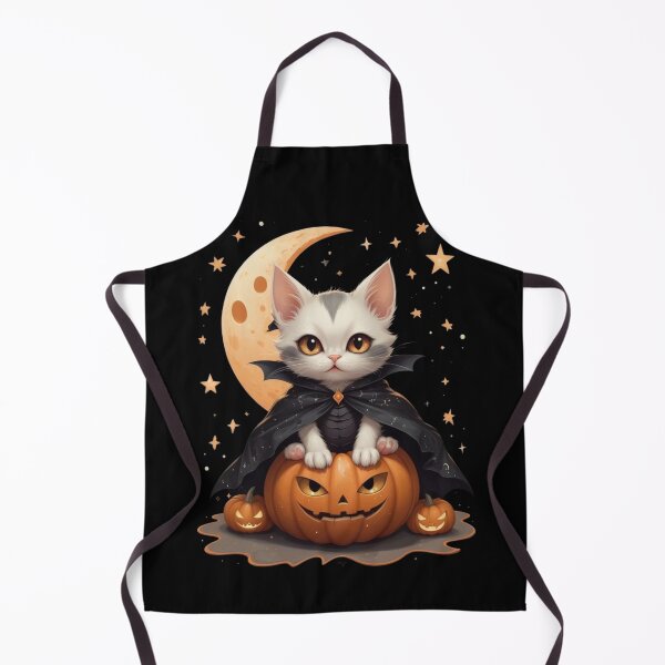 Item preview, Cute Gothic Vampire Kitten designed and sold by Witch Queen Clothing.