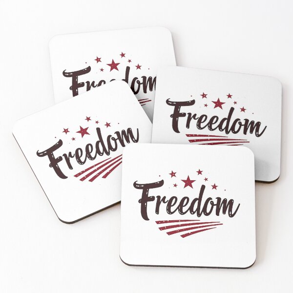 Item preview, Freedom Stars and Stripes Script designed and sold by The-Print-Vault.