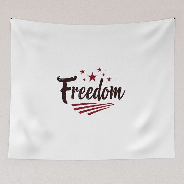 Item preview, Freedom Stars and Stripes Script designed and sold by The-Print-Vault.