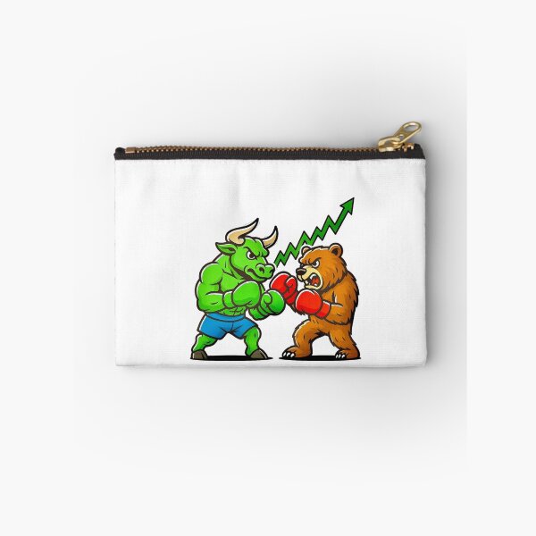Item preview, Bull vs Bear Fight – Market Battle Art designed and sold by DiaryPN.