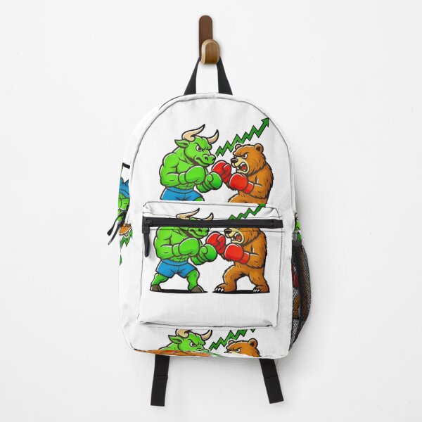 Item preview, Bull vs Bear Fight – Market Battle Art designed and sold by DiaryPN.