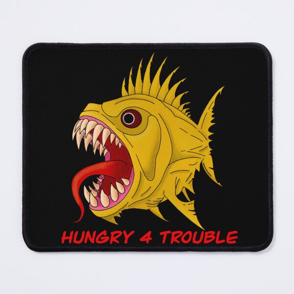 Item preview, Angry Fish - Hungry 4 Trouble designed and sold by Hungry4Creativity.