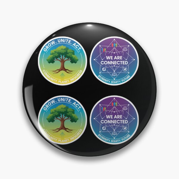 Item preview, Grow Unite Act Connected Diversity Equity Future designed and sold by Owcomm.