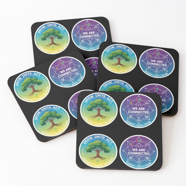 Item preview, Grow Unite Act Connected Diversity Equity Future designed and sold by Owcomm.