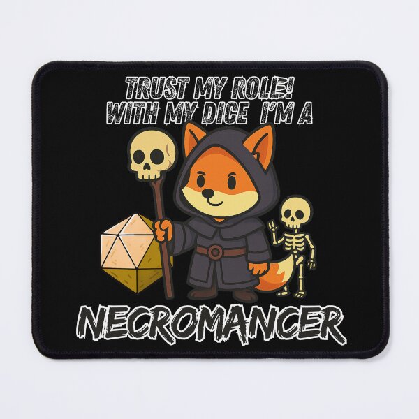 Item preview, Dicefox Necromancer - Trust my roll(s)! - a Wuerfelfuchs RPG series designed and sold by Wuerfelfuchs.