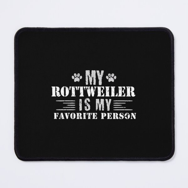 Item preview, My Rottweiler Is My Favorite Person Jacob Zelazny Transparent designed and sold by usuhmvjvwtp91.