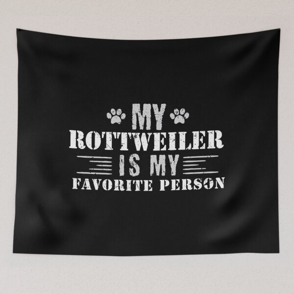 Item preview, My Rottweiler Is My Favorite Person Jacob Zelazny Transparent	 designed and sold by usuhmvjvwtp91.