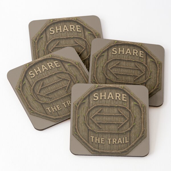 Item preview, Rustic Trail Sign Art designed and sold by BROHLine Studio.