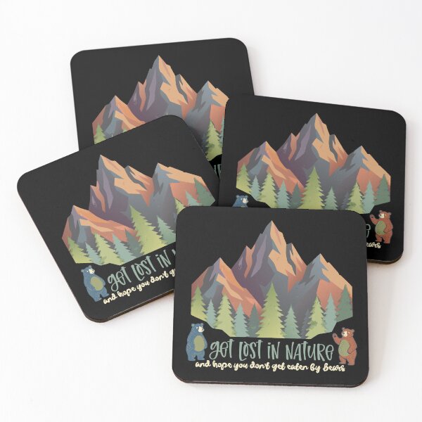Item preview,  Get Lost in Nature Cool Outdoor Adventure design designed and sold by Colorfulman.