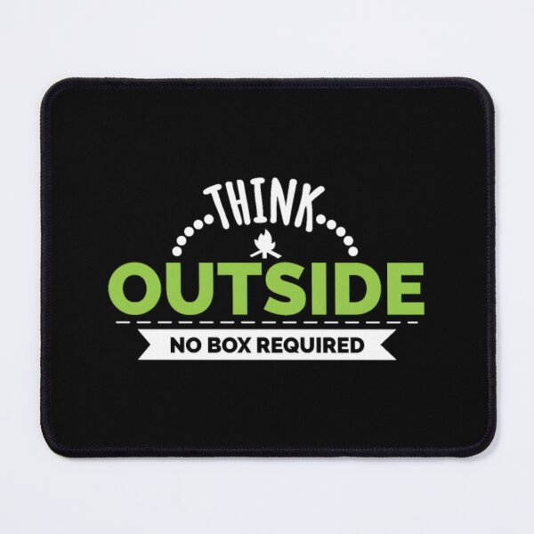 Item preview, Motivational Quotes Think Outside No Box Required	 designed and sold by cffnwaior50.