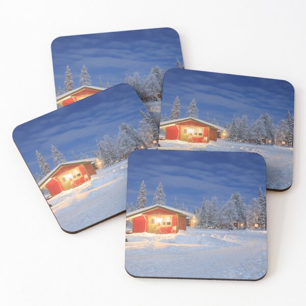 Item preview, A Holiday Home in Winter Landscape at Lapland designed and sold by Aptine.