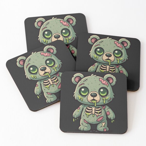 Item preview, Zombie Teddy Bear – Cute Creepy Kawaii Horror Design designed and sold by Design Delinquent.