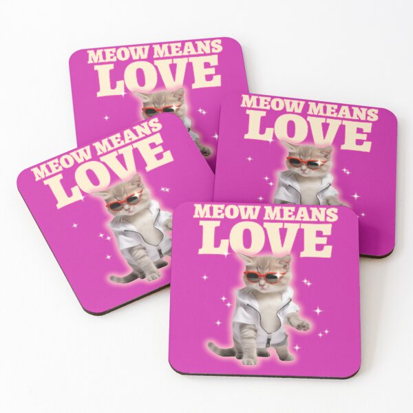 Item preview, MEOW MEANS LOVE designed and sold by KRISTENDRIP.