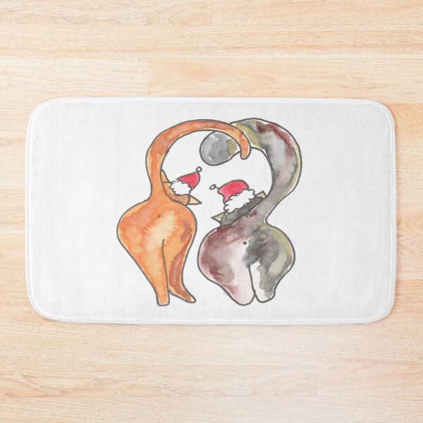 Item preview, 2 Cats with Christmas Capes, 2 Katzen mit Weihnachtsmütze designed and sold by Anke‘s Bazaar.
