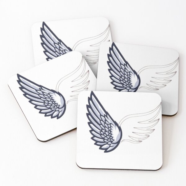 Item preview, Angel Wing Illustration – Freedom and Strength Symbol designed and sold by Om-Namo Store .