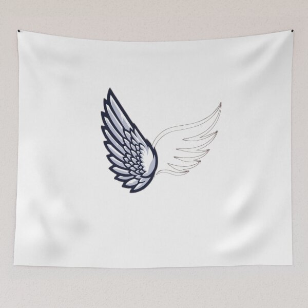 Item preview, Angel Wing Illustration – Freedom and Strength Symbol designed and sold by Om-Namo Store .