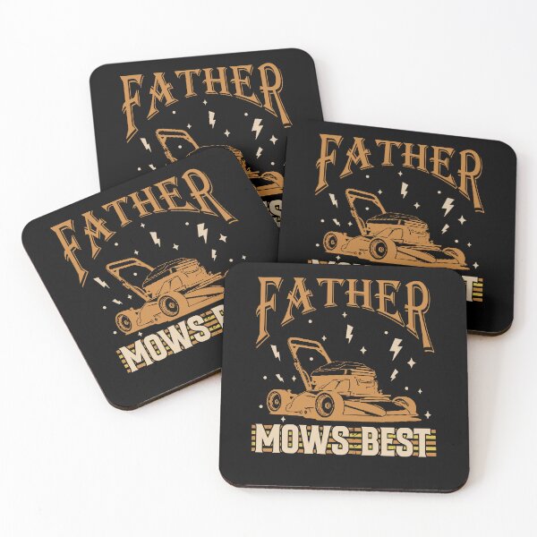 Item preview, Father Mows Best Funny Riding Mower designed and sold by JanessaHardi.