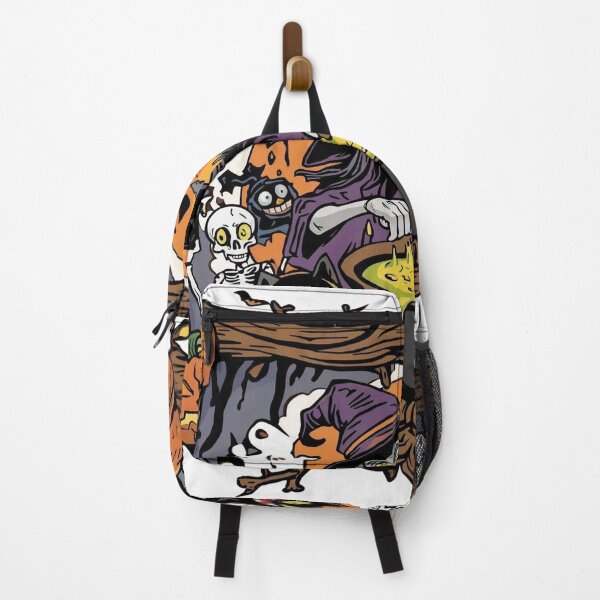 Item preview, Spooky Witch Cauldron – Funny Halloween Cartoon designed and sold by Jocamedahub.
