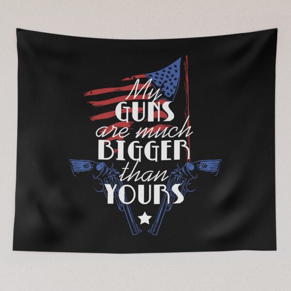 Item preview, My Guns Are Much Bigger Than Yours Jacob Zelazny Transparent	 designed and sold by stahpnxpjxr13.
